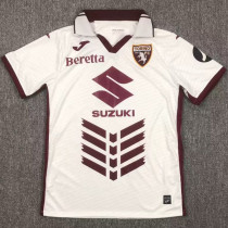 2024/25 Torino Away White Fans Soccer Jersey
