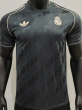 2025 RM Special Edition Black Retro style Player Version Soccer Jersey