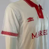 1994/96 Sevilla FC Home White Retro Soccer Jersey