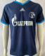 2001 Schalke 04 Blue Retro Soccer Jersey