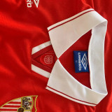 1994/96 Sevilla FC Away Red Retro Soccer Jersey