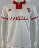 1994/96 Sevilla FC Home White Retro Soccer Jersey