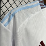 2024/25 Aston Villa Away White Fans Soccer Jersey