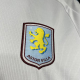 2024/25 Aston Villa Away White Fans Soccer Jersey
