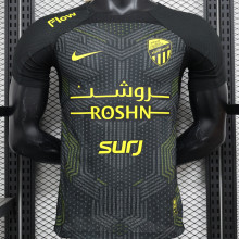 2024/25 Al Ittihad Third Black Player Version Jersey 吉达联