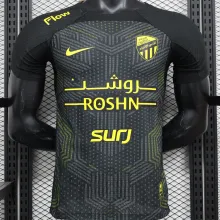 2024/25 Al Ittihad Third Black Player Version Jersey 吉达联