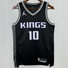 2024/25 Kings  DEROZAN #10 Black NBA Jerseys 热压
