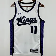 2024/25 Kings  SABONIS #11 White NBA Jerseys 热压