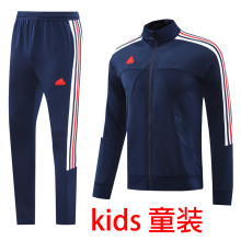 2025 Ad~ Sapphire Blue Kids Jacket Tracksuit