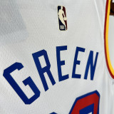 2024/25 Warriors CURRY #30 White Retro NBA Jerseys 热压