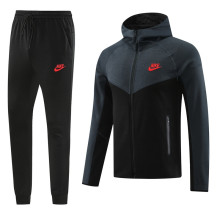 2024/25 Nk~ Black Hoody Zipper Jacket Tracksuit