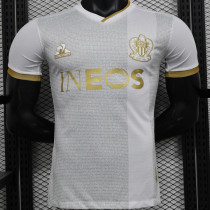 2024/25 Nice Away White Player Version Soccer Jersey