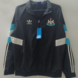 2024/25 Newcastle Black Windbreaker（Logo is no embroidery）