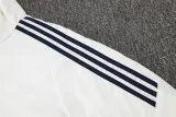 2024/25 M Utd White Cotton Jacket