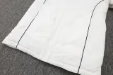 2024/25 M Utd White Cotton Jacket