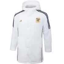 2024/25 Argentina White Cotton Jacket