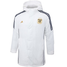 2024/25 Argentina White Cotton Jacket