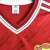 1986-1988 M Utd Home Red Retro Soccer Jersey