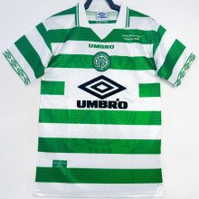 1998 Celtic Home Retro Soccer Jersey (With 97-98 Champion letters）