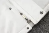 2024/25 M Utd White Cotton Jacket