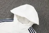 2024/25 M Utd White Cotton Jacket