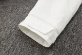 2024/25 M Utd White Cotton Jacket