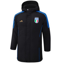 2024/25 Italy Black Cotton Jacket