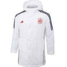 2024/25 Spain White Cotton Jacket