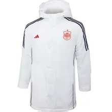 2024/25 Spain White Cotton Jacket