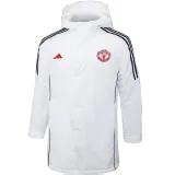 2024/25 M Utd White Cotton Jacket