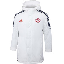 2024/25 M Utd White Cotton Jacket