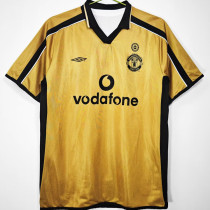 2001/02 M Utd 100th Centenary Reversible Retro Soccer Jersey