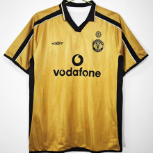 2001/02 M Utd 100th Centenary Reversible Retro Soccer Jersey