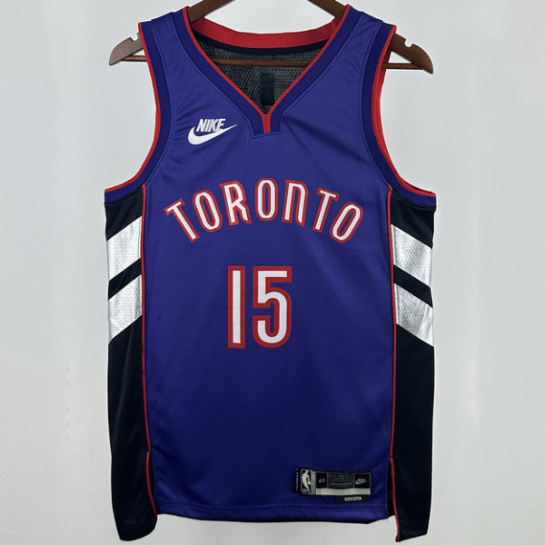 Toronto Raptors CARTER # 15 Retro Purple NBA Jerseys