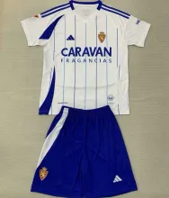 2024/25 Zaragoza Home White Kids Jersey