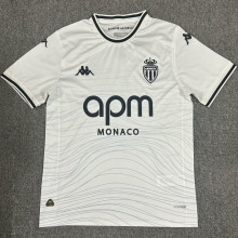 2024/25 Monaco Away White Fans Soccer Jersey