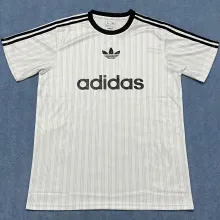 2025 AD~ White Retro Style Fans Soccer Jersey
