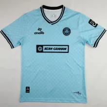 2024/25 Cliftonville Away Blue Fans Soccer Jersey 克利夫顿维尔