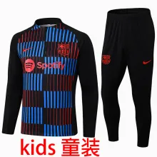 2025 BA Red Blue  Kids Sweater Tracksuit