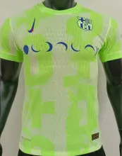 2024/25 BA Third Green Player Version Soccer Jersey 胸前 长 广告
