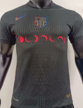 2024/25 BA Away Black Player Version Soccer Jersey 胸前 长 广告