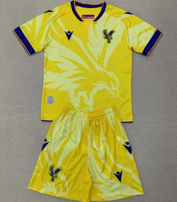 2024/25 Crystal Palace Away Kids Soccer Jersey