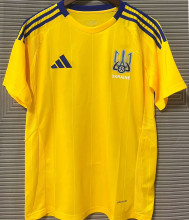 2025 Ukraine Home Yellow Fans Soccer Jersey