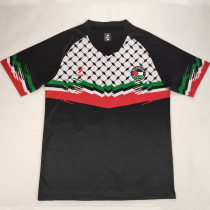 2024/25 Palestine Black Fans Soccer Jersey