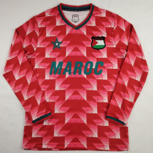 2025 Palestine Retro Style Long Sleeve Soccer Jersey