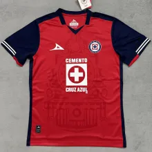 2024/25 Cruz Azul Third Red Fans Soccer Jersey