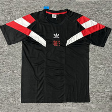 2024/25 Flamengo Black Retro Classic Version Fans Soccer Jersey