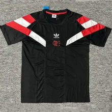 2024/25 Flamengo Black Retro Classic Version Fans Soccer Jersey