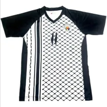 2025 Palestine Retro Style Fans Soccer Jersey