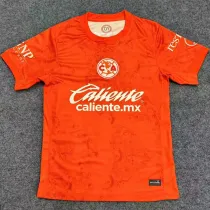 2024/25 Club America Orange GK Fans Soccer Jersey